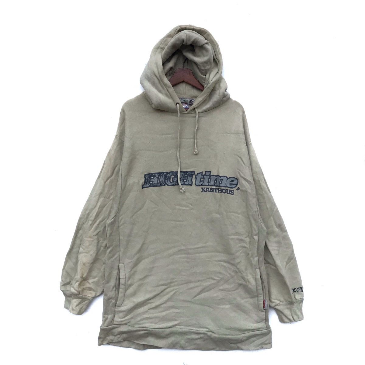 Japanese Brand Vintage Xanthous Hoodie Biglogo Spellout Sweatshirt Size US XL / EU 56 / 4 - 1 Thumbnail