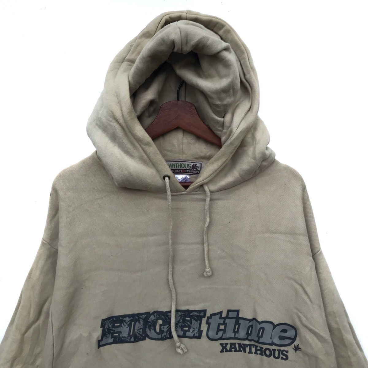 Japanese Brand Vintage Xanthous Hoodie Biglogo Spellout Sweatshirt Size US XL / EU 56 / 4 - 4 Thumbnail