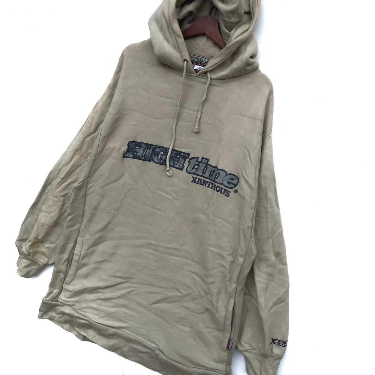 Japanese Brand Vintage Xanthous Hoodie Biglogo Spellout Sweatshirt Size US XL / EU 56 / 4 - 2 Thumbnail