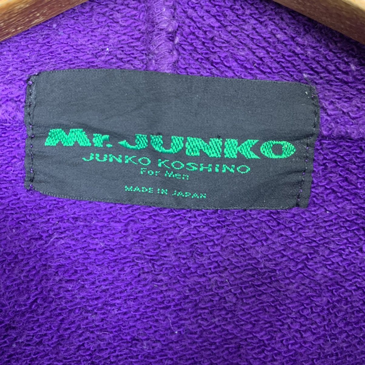 Mr. Junko Mr.Junko Koshino Hoodie Spellout Embroidery Sweatshirt Size US L / EU 52-54 / 3 - 6 Thumbnail