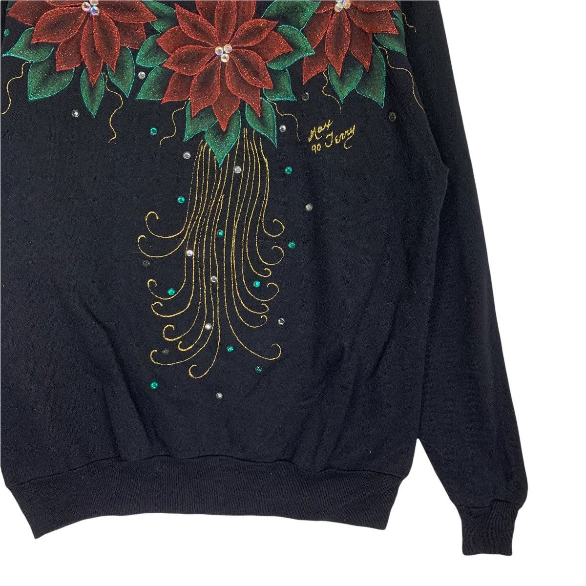 Vintage Vintage 90s May Jenny Pannill Embroidery Sweatshirt Size US L / EU 52-54 / 3 - 3 Thumbnail