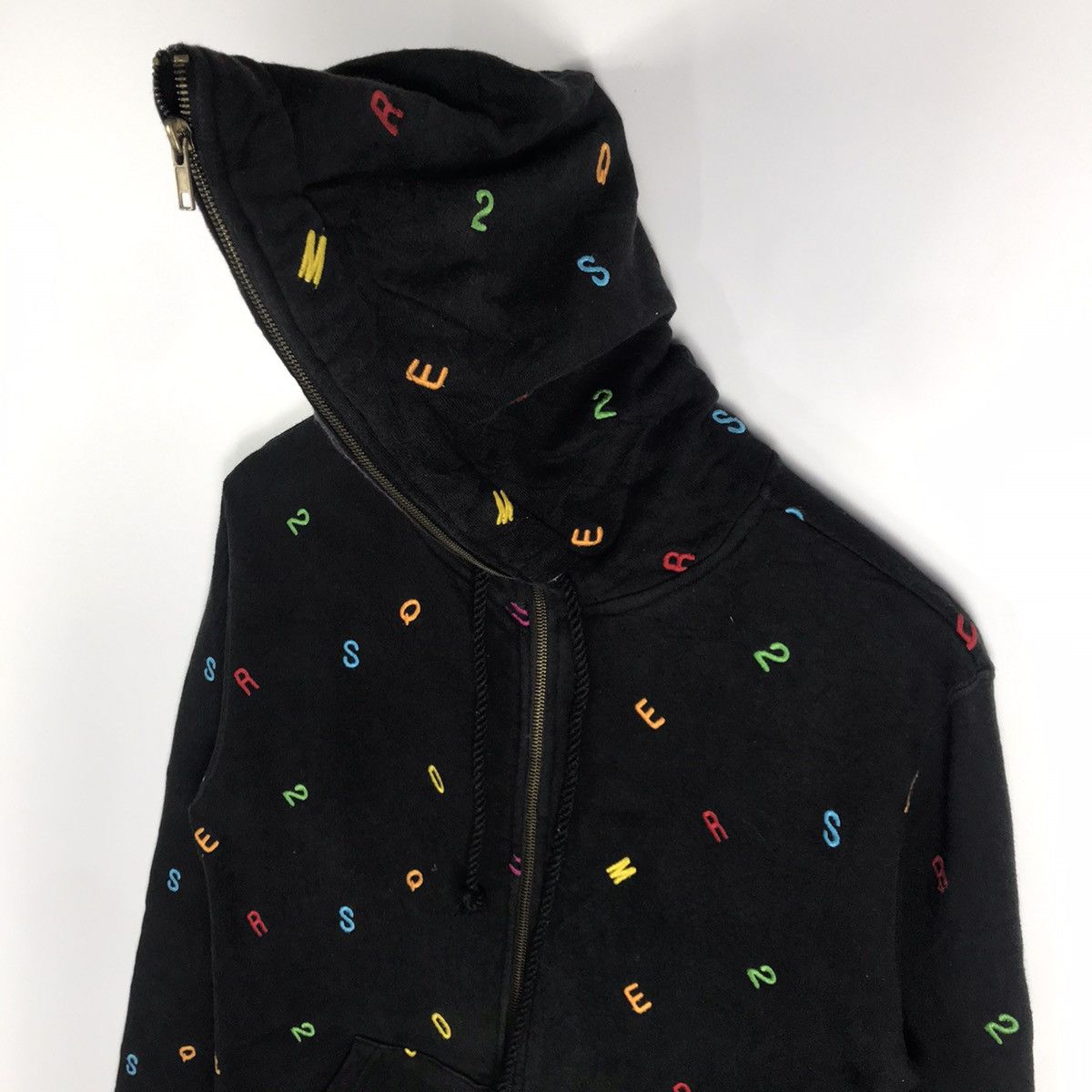 Japanese Brand M25quared Embroidery Full Print Hoodie Sweatshirt Size US M / EU 48-50 / 2 - 7 Thumbnail