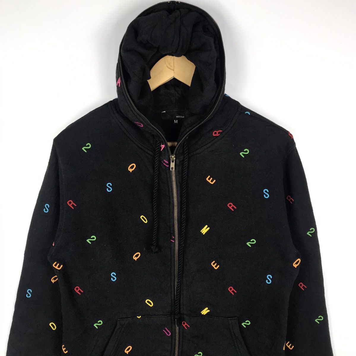 Japanese Brand M25quared Embroidery Full Print Hoodie Sweatshirt Size US M / EU 48-50 / 2 - 4 Thumbnail