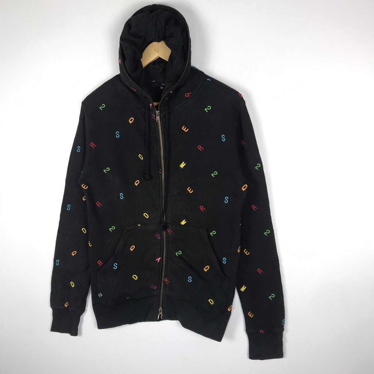 Japanese Brand M25quared Embroidery Full Print Hoodie Sweatshirt Size US M / EU 48-50 / 2 - 2 Thumbnail