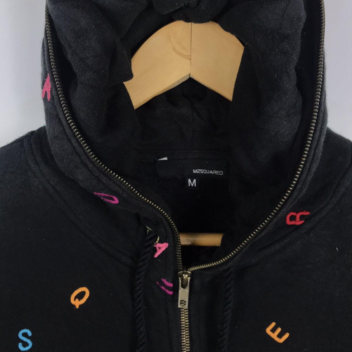 Japanese Brand M25quared Embroidery Full Print Hoodie Sweatshirt Size US M / EU 48-50 / 2 - 6 Thumbnail