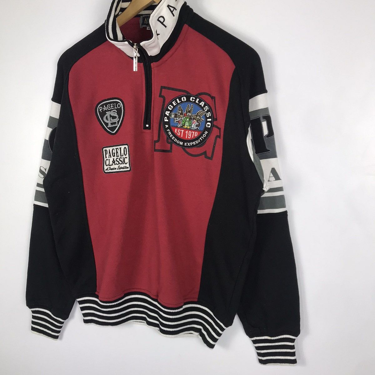 Vintage Pagelo Classic Embroidery Design Sweatshirt