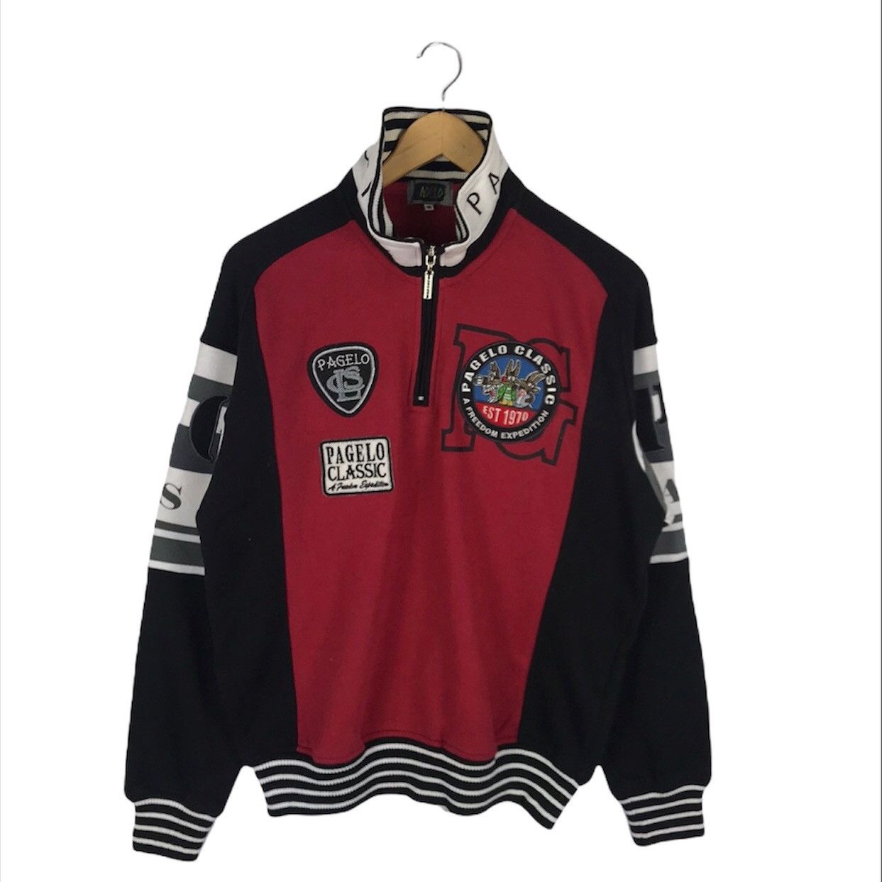 Vintage Pagelo Classic Embroidery Design Sweatshirt