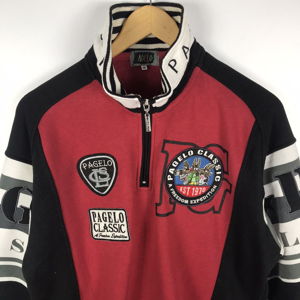 Vintage Pagelo Classic Embroidery Design Sweatshirt