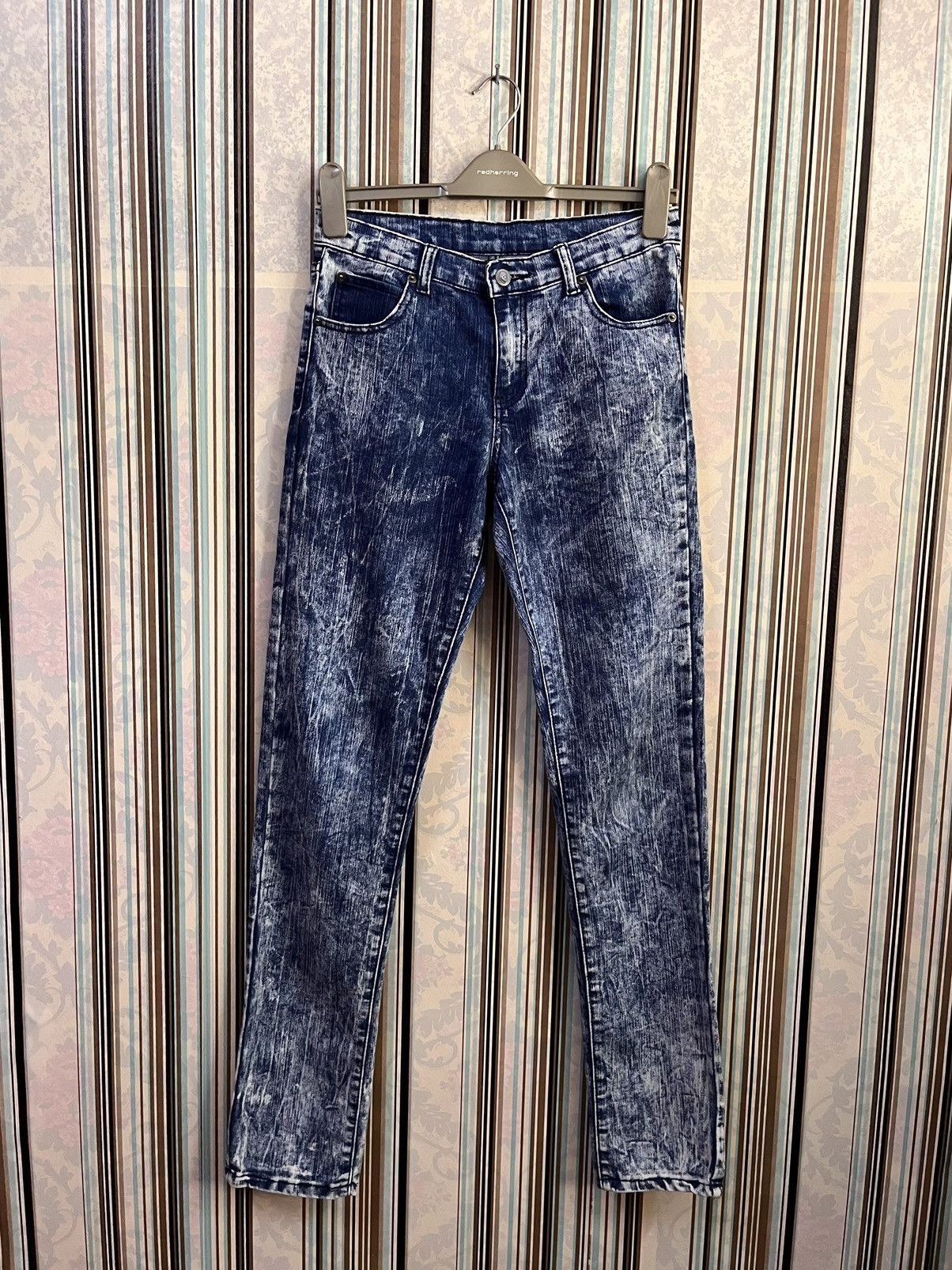 Cheap Monday 1990s blue sky skinny stretched #C2 Size US 27 - 2 Thumbnail