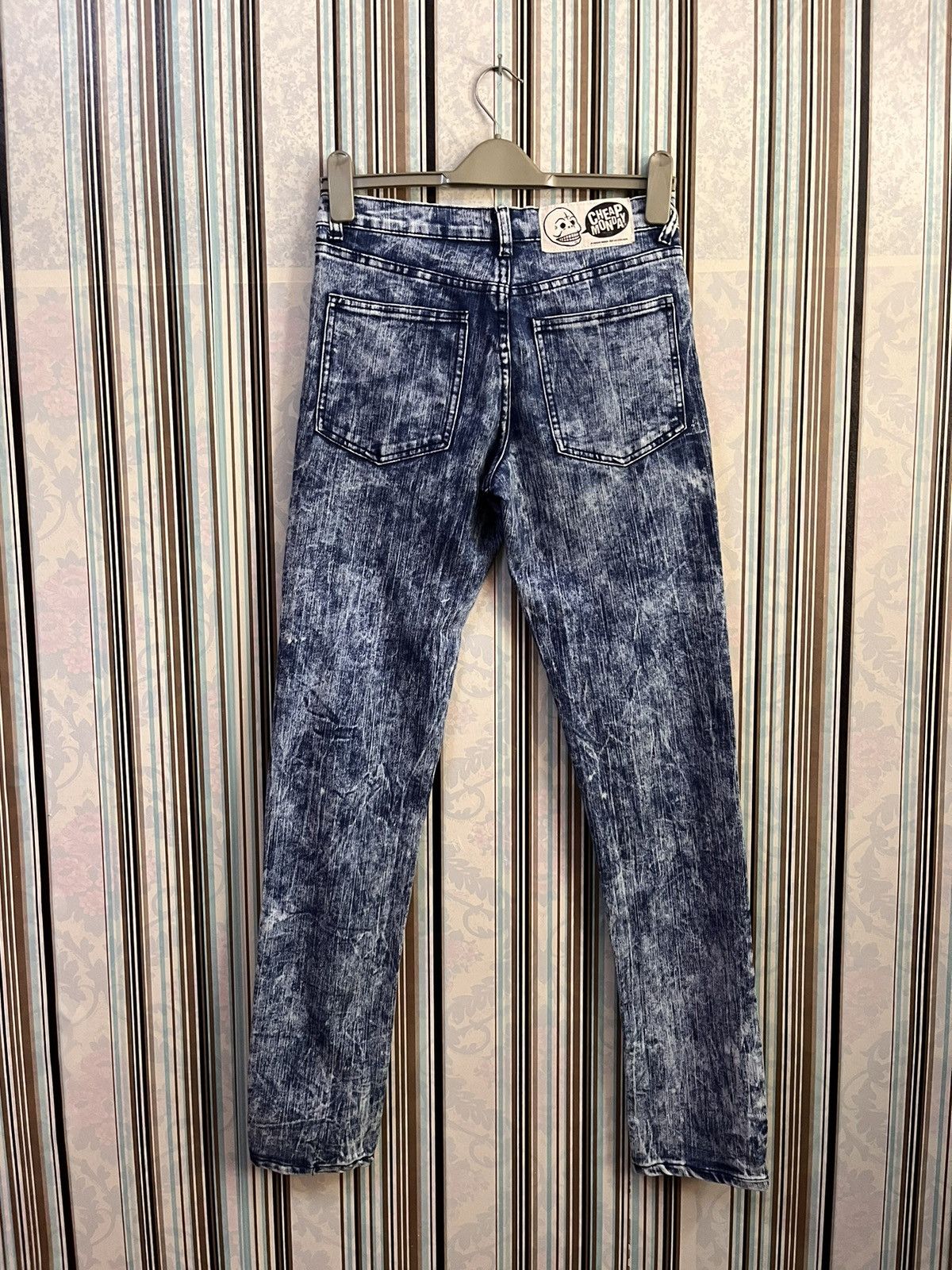 Cheap Monday 1990s blue sky skinny stretched #C2 Size US 27 - 1 Thumbnail