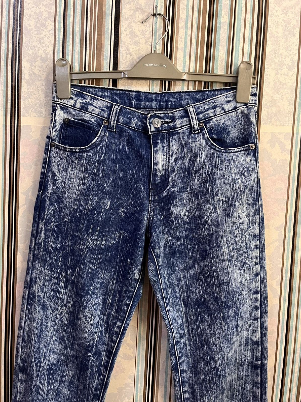 Cheap Monday 1990s blue sky skinny stretched #C2 Size US 27 - 3 Thumbnail