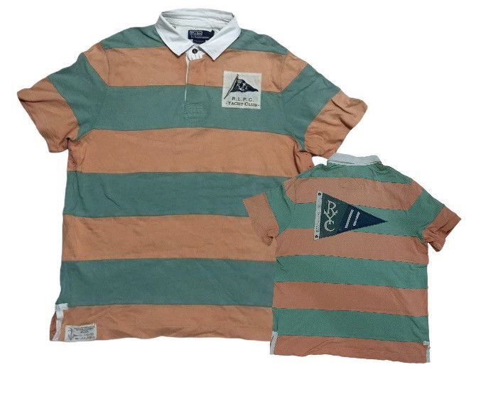 Polo Ralph Lauren × Ralph Lauren Ralph Lauren Polo Club by Yacth Club Oversized Polos Size US XL / EU 56 / 4 - 1 Thumbnail