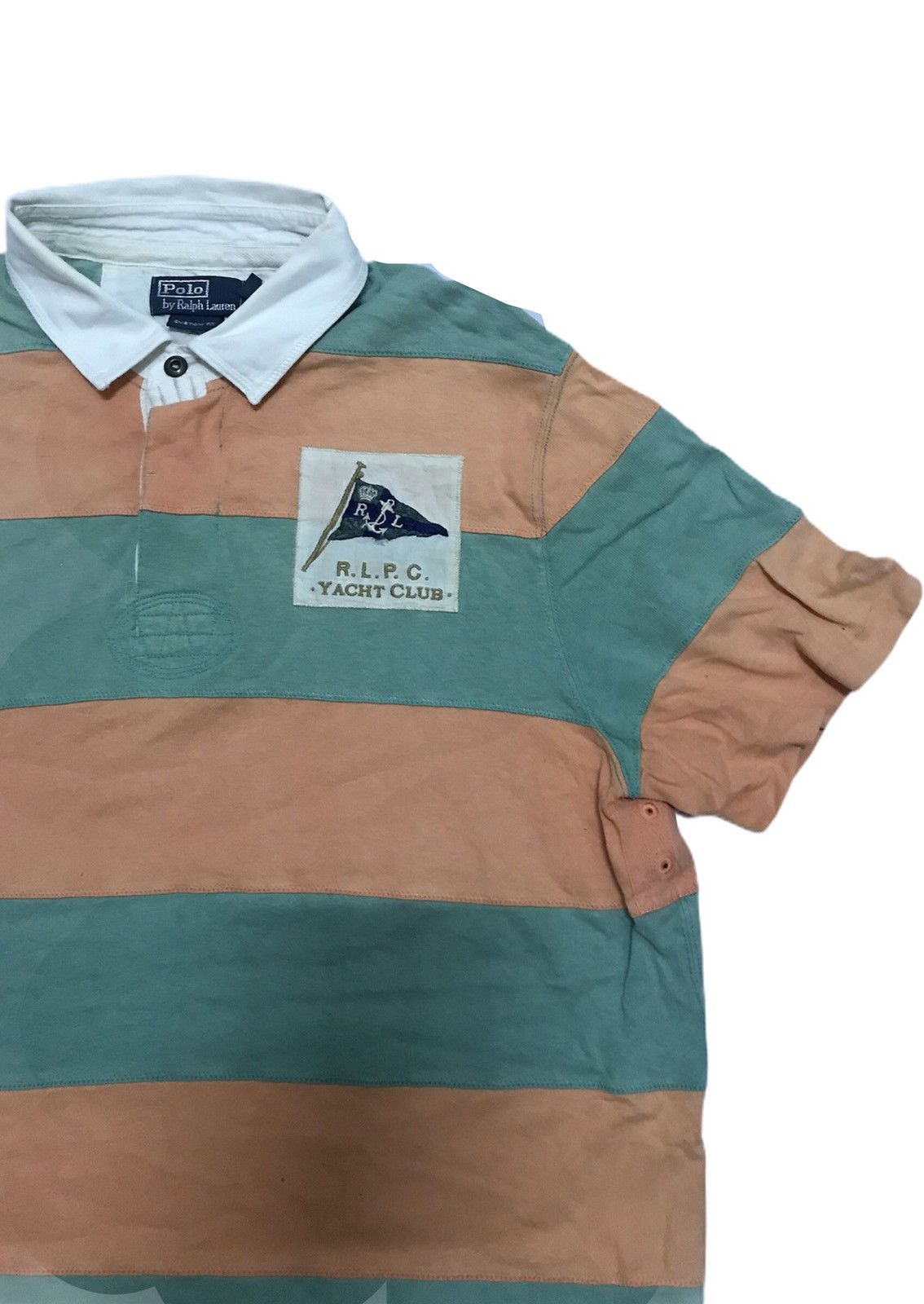 Polo Ralph Lauren × Ralph Lauren Ralph Lauren Polo Club by Yacth Club Oversized Polos Size US XL / EU 56 / 4 - 4 Thumbnail