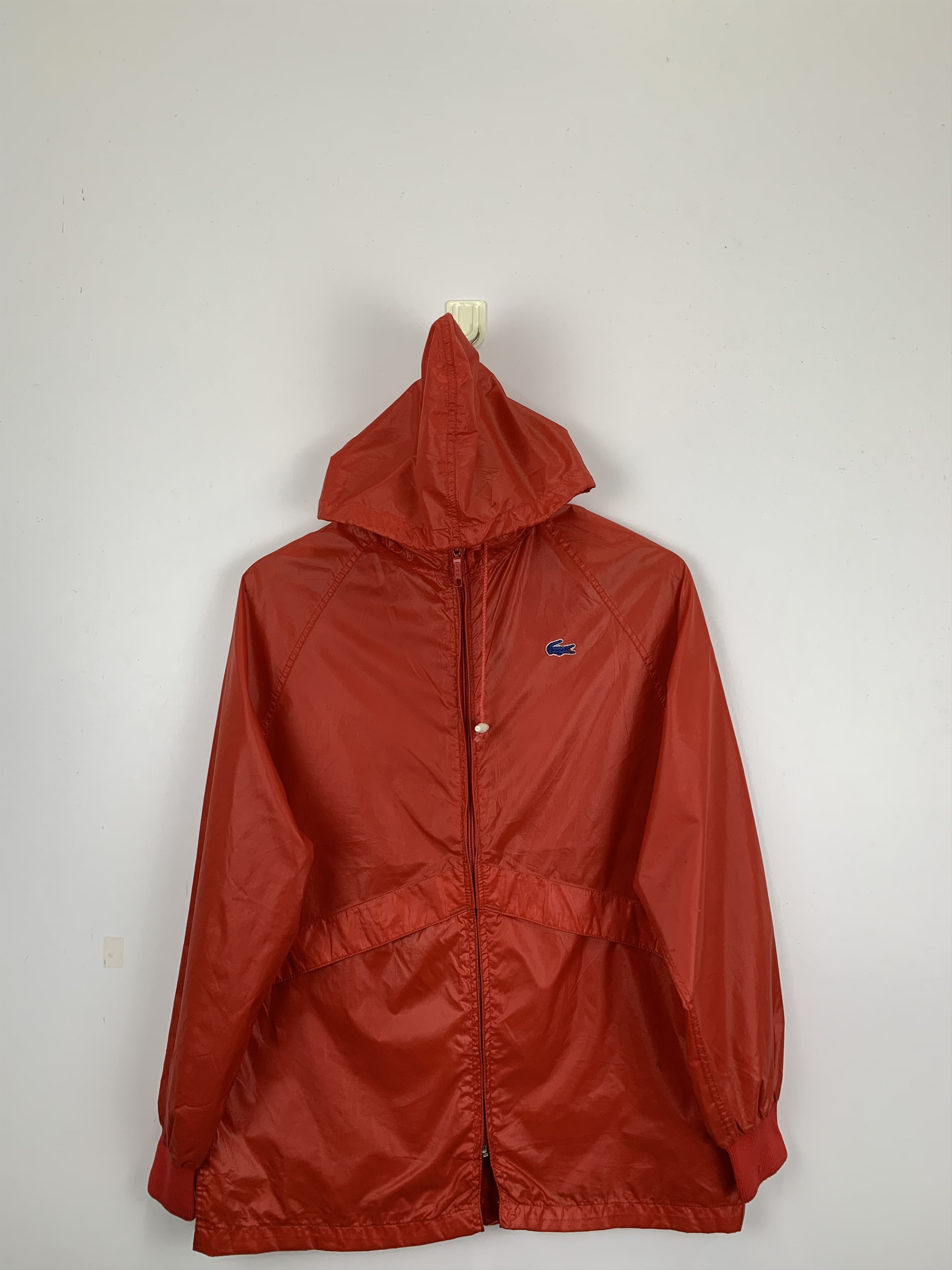 Lacoste × Vintage Vintage Lacoste R.O.C Taiwan Windbreaker Light Jacket ...