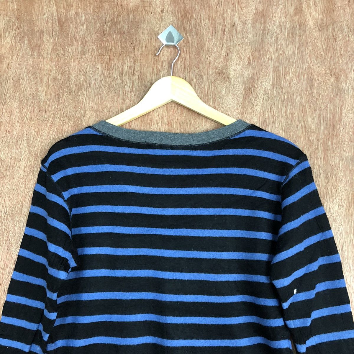 mercibeaucoup Mercibeaucoup Stripe Blue black Knitwear #H145 Size M / US 6-8 / IT 42-44 - 13 Thumbnail
