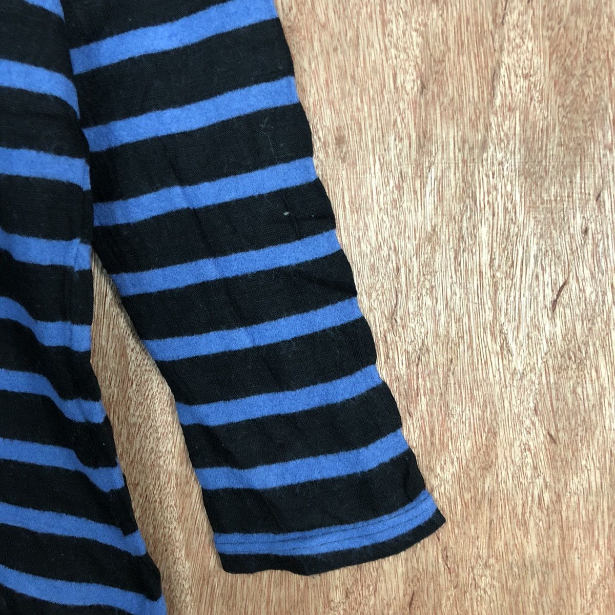 mercibeaucoup Mercibeaucoup Stripe Blue black Knitwear #H145 Size M / US 6-8 / IT 42-44 - 4 Thumbnail