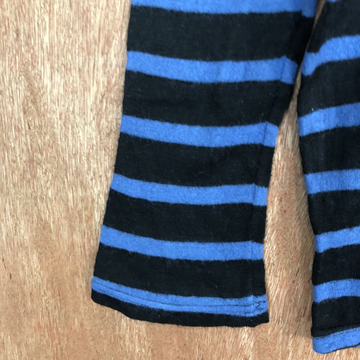 mercibeaucoup Mercibeaucoup Stripe Blue black Knitwear #H145 Size M / US 6-8 / IT 42-44 - 6 Thumbnail