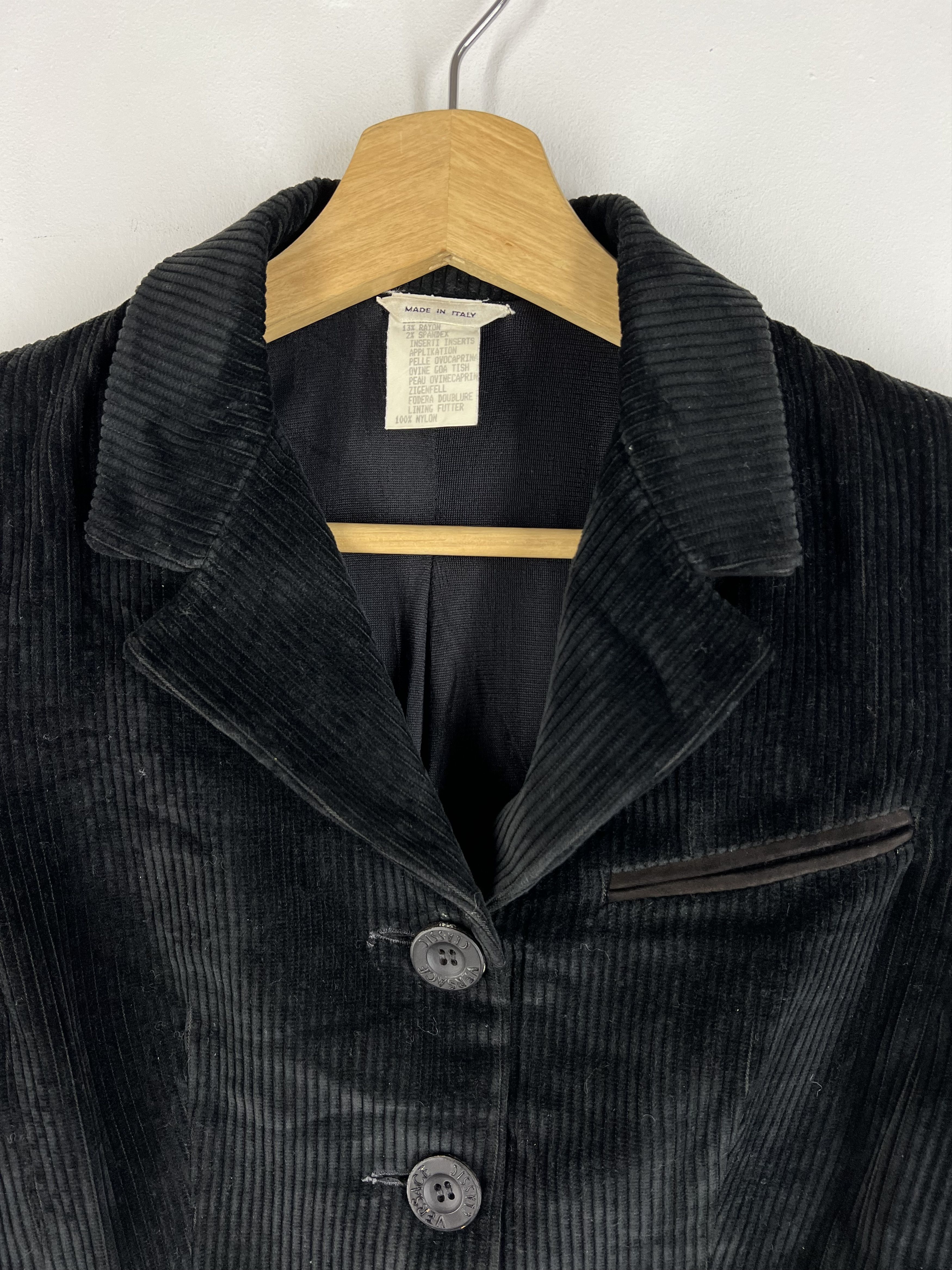 Versace VERSACE CLASSIC V2 VELVET BLAZER Size S / US 4 / IT 40 - 7 Thumbnail