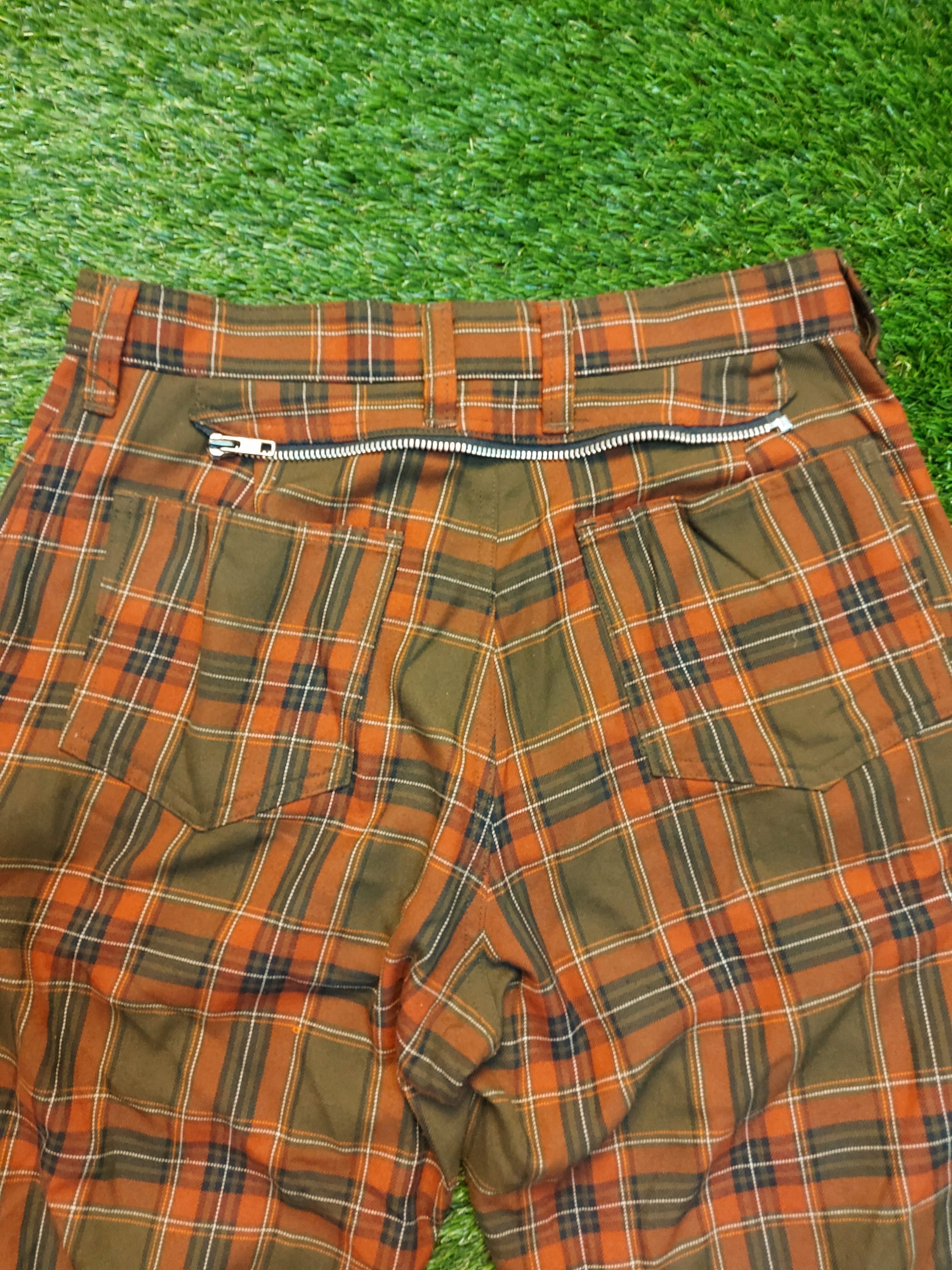 Japanese Brand × Seditionaries (J223) MEN BATSU - red tartan short pants Size US 30 / EU 46 - 10 Thumbnail