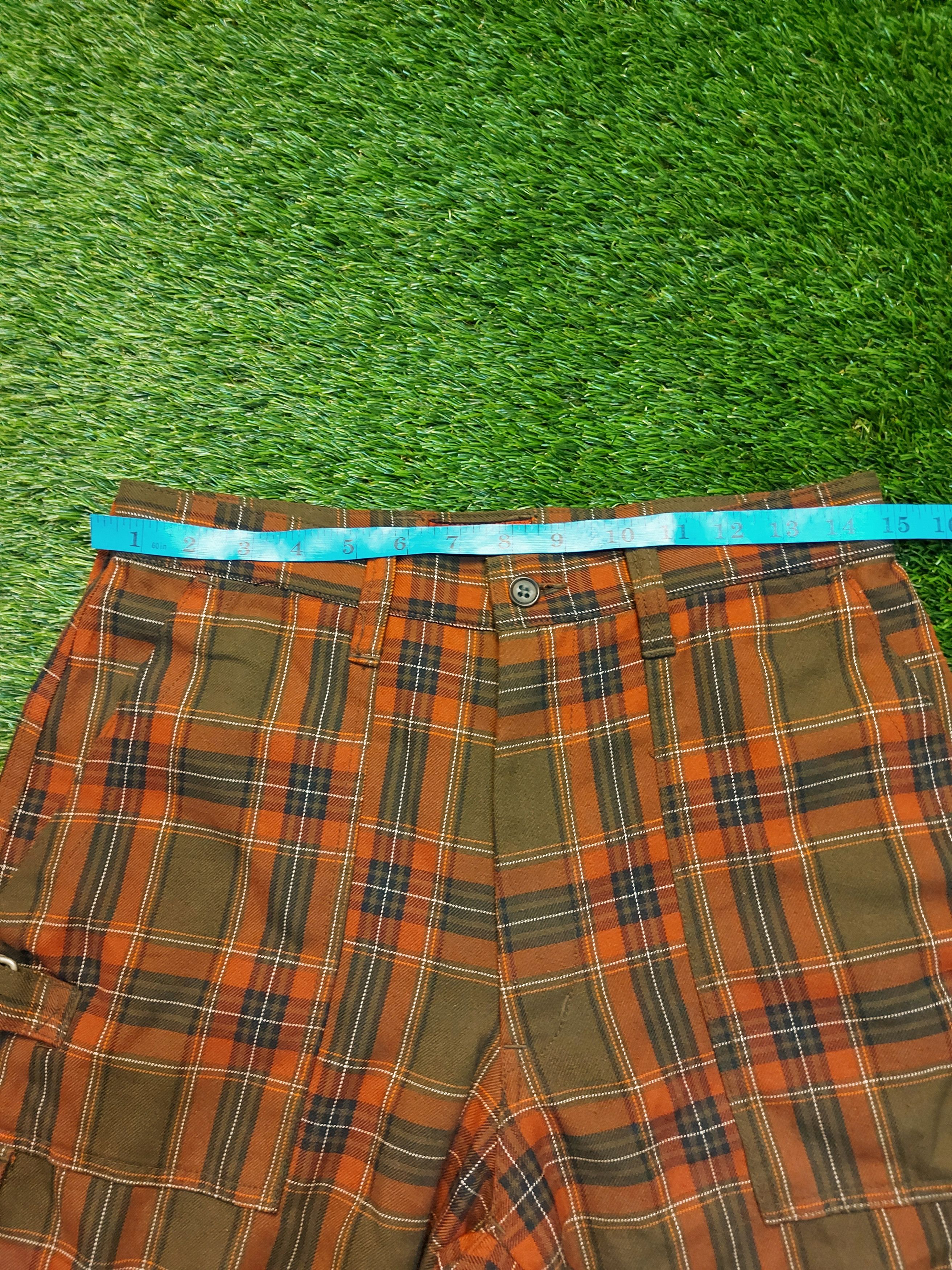 Japanese Brand × Seditionaries (J223) MEN BATSU - red tartan short pants Size US 30 / EU 46 - 5 Thumbnail