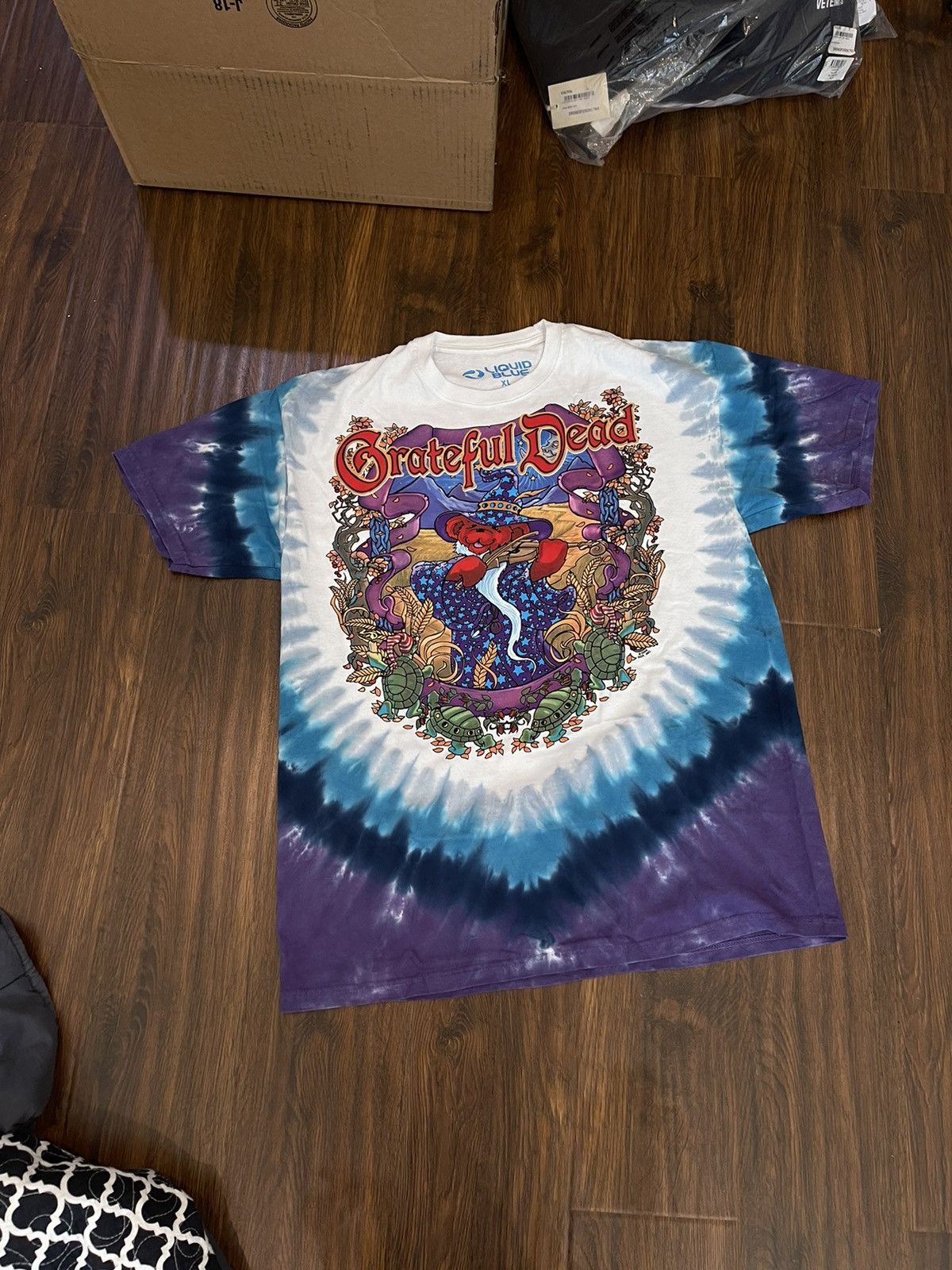 Grateful Dead × Liquid Blue Rare 2000 designed retro vintage Grateful Dead shirt Size US XL / EU 56 / 4 - 5 Thumbnail
