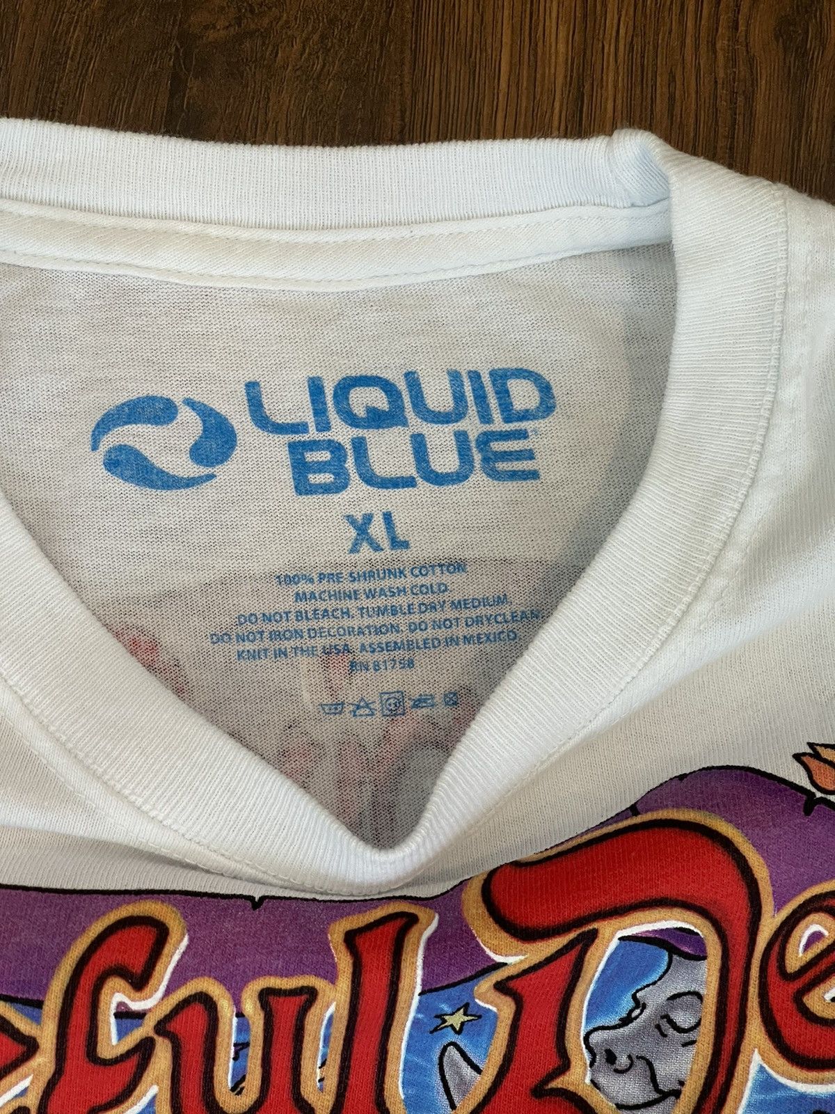 Grateful Dead × Liquid Blue Rare 2000 designed retro vintage Grateful Dead shirt Size US XL / EU 56 / 4 - 3 Thumbnail