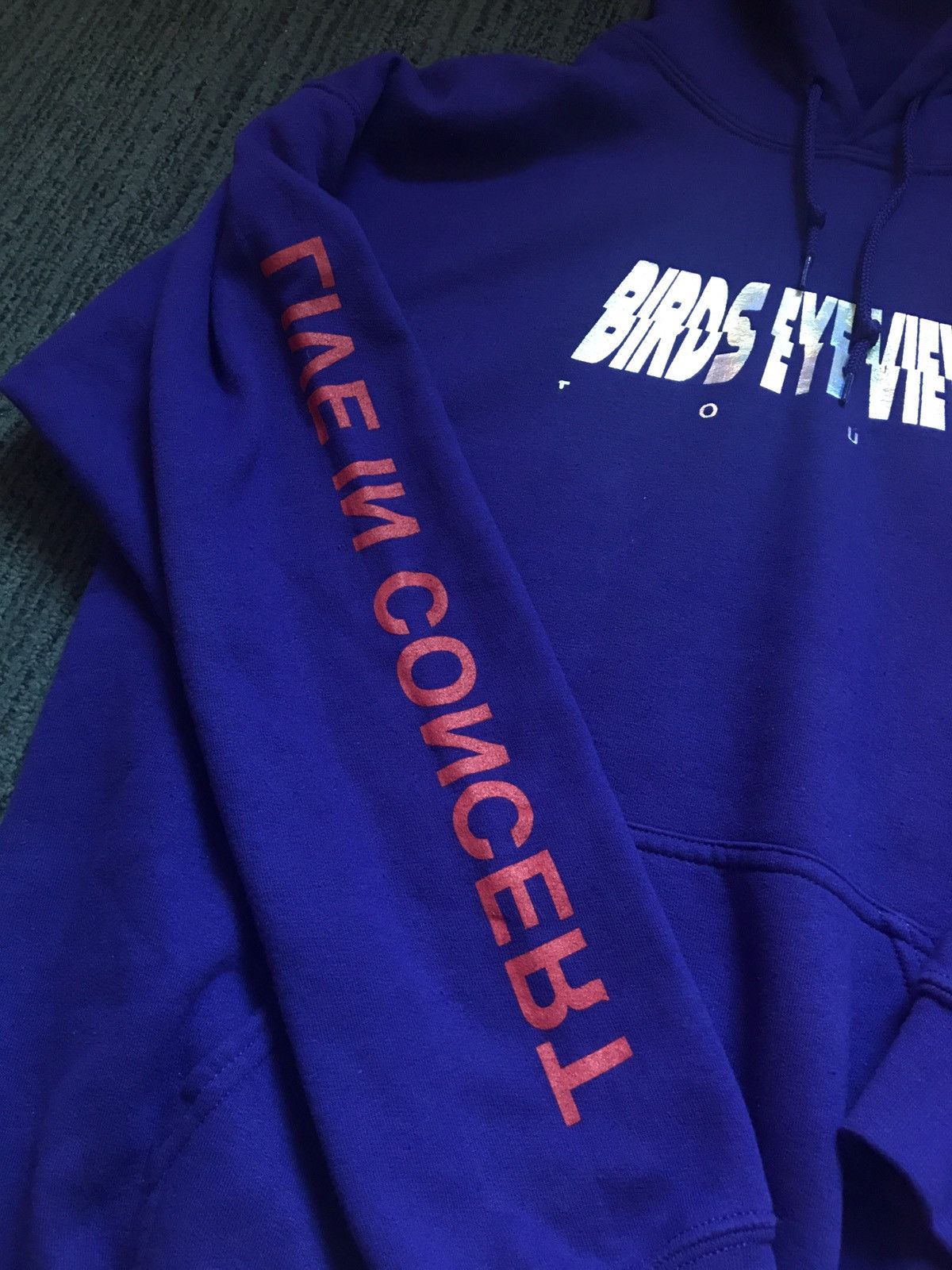Travis Scott Purple Travis Scott Birds Eye View Tour Hoodie Size US M / EU 48-50 / 2 - 2 Thumbnail