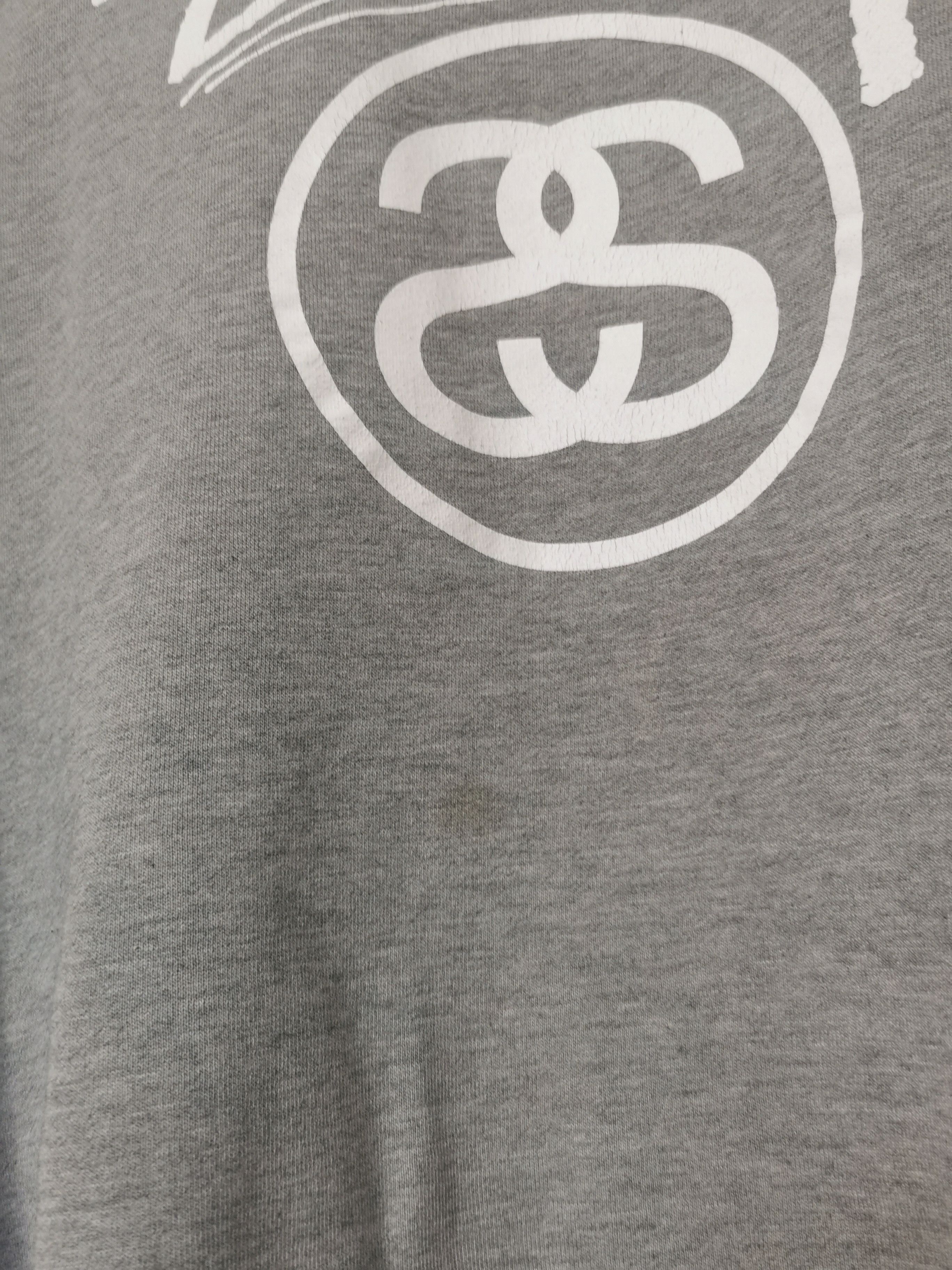 Stussy Stüssy Logo Spellout crewneck sweater Size US L / EU 52-54 / 3 - 2 Thumbnail