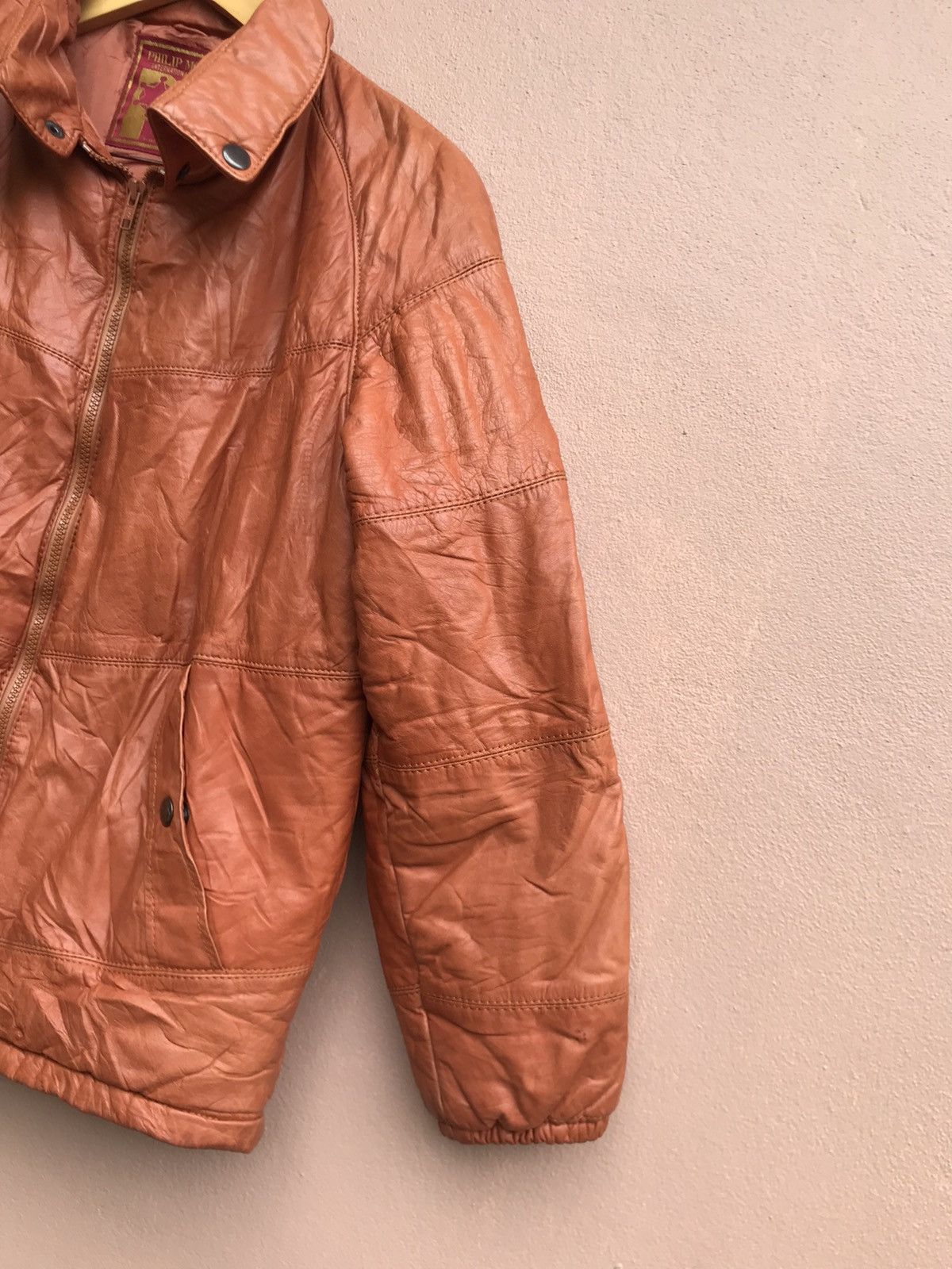 Vintage Philip Morris International by Vicerer Marlboro Leather Size US M / EU 48-50 / 2 - 5 Thumbnail