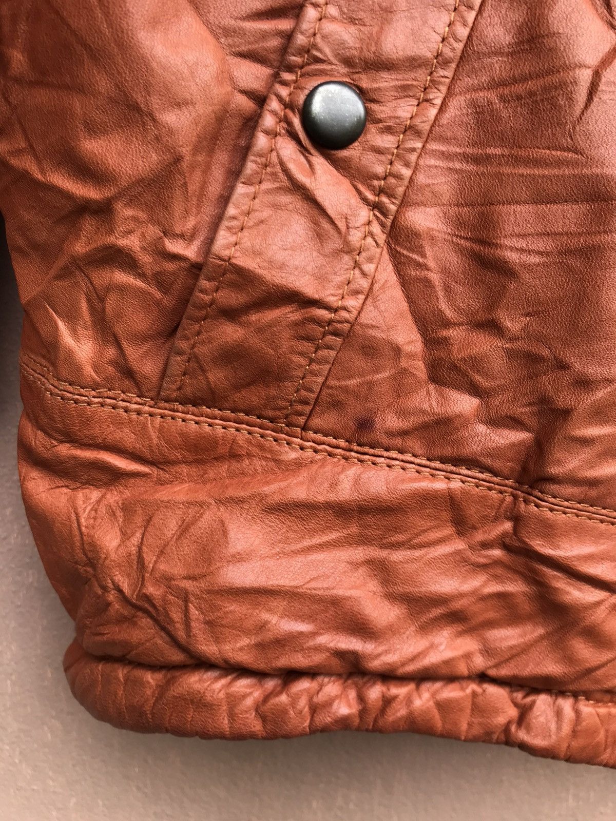 Vintage Philip Morris International by Vicerer Marlboro Leather Size US M / EU 48-50 / 2 - 7 Thumbnail