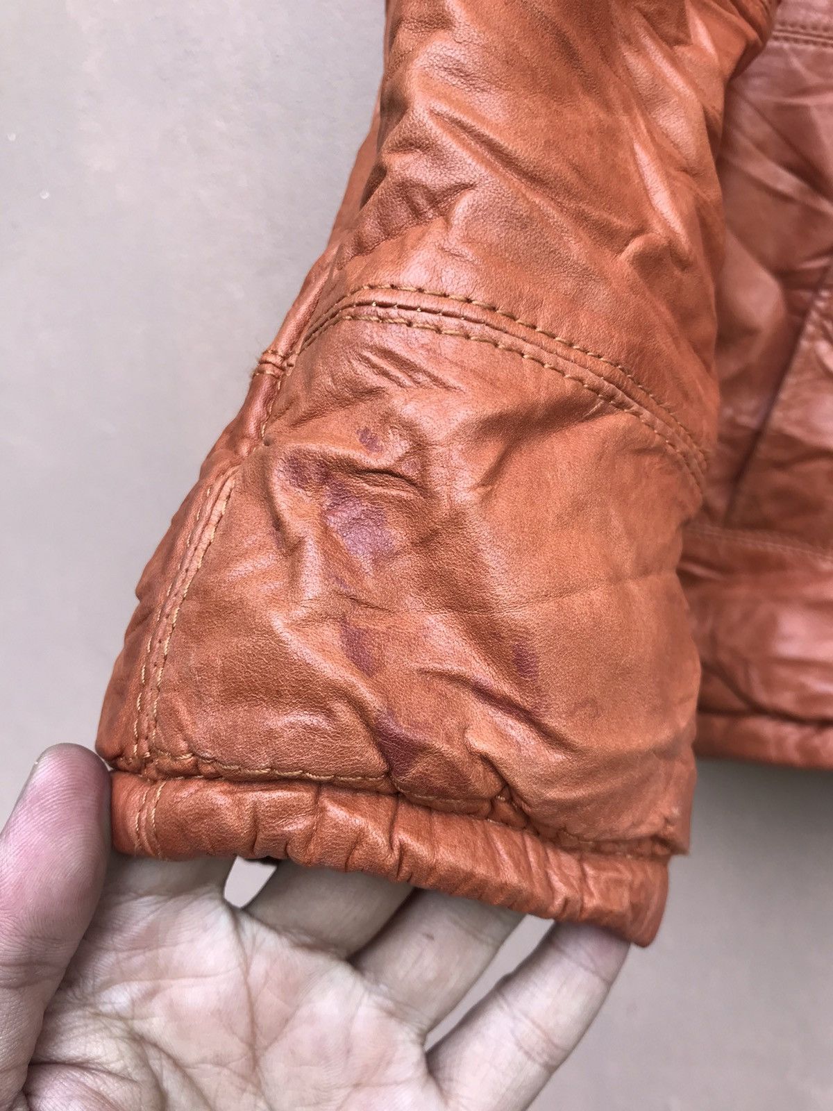 Vintage Philip Morris International by Vicerer Marlboro Leather Size US M / EU 48-50 / 2 - 10 Thumbnail