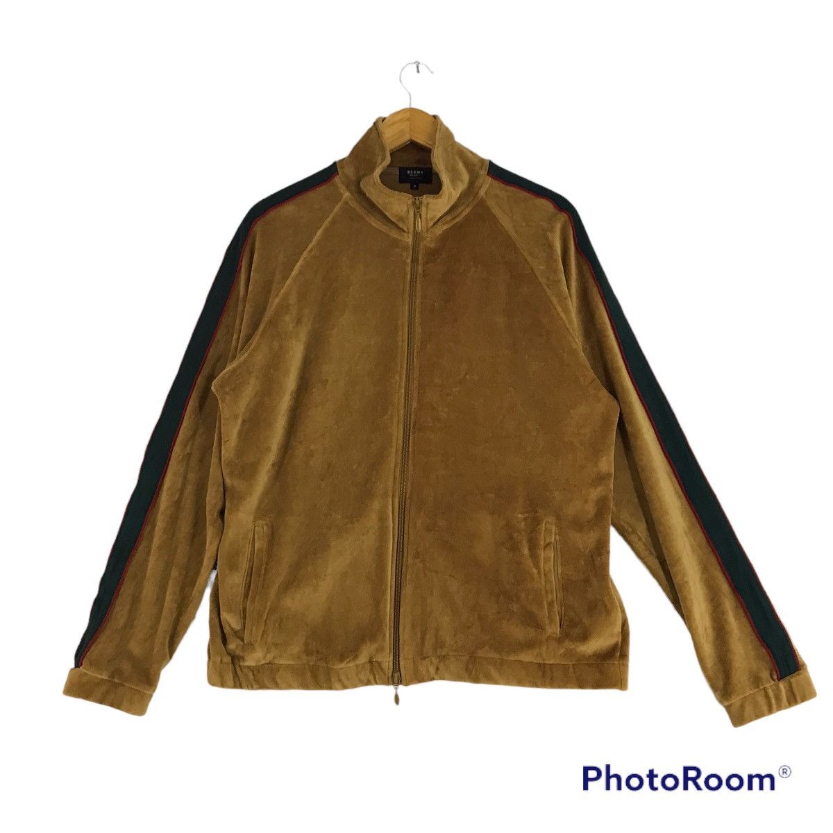 Beams Plus × Japanese Brand Beams heart green Line Sweater Zip Jacket Size US M / EU 48-50 / 2 - 1 Thumbnail