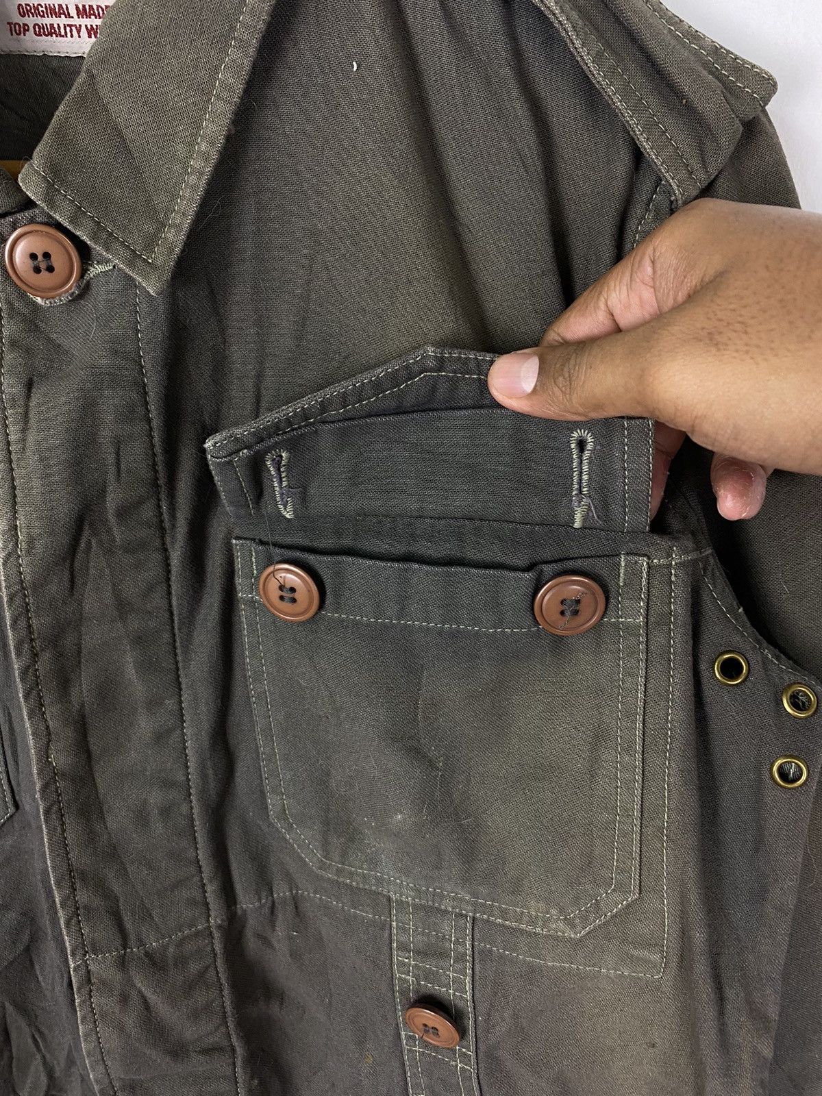 Japanese Brand Japanese Brand Back Street Tactical Button Up Shirt Size US M / EU 48-50 / 2 - 9 Thumbnail