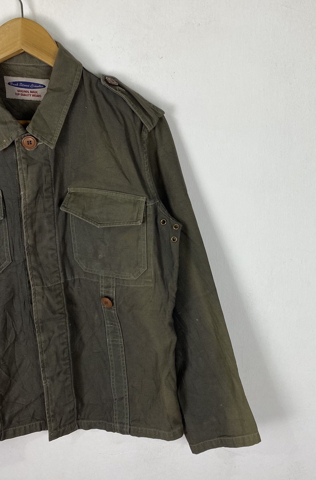 Japanese Brand Japanese Brand Back Street Tactical Button Up Shirt Size US M / EU 48-50 / 2 - 2 Thumbnail