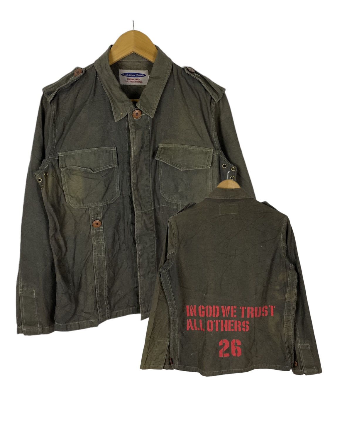 Japanese Brand Japanese Brand Back Street Tactical Button Up Shirt Size US M / EU 48-50 / 2 - 1 Thumbnail
