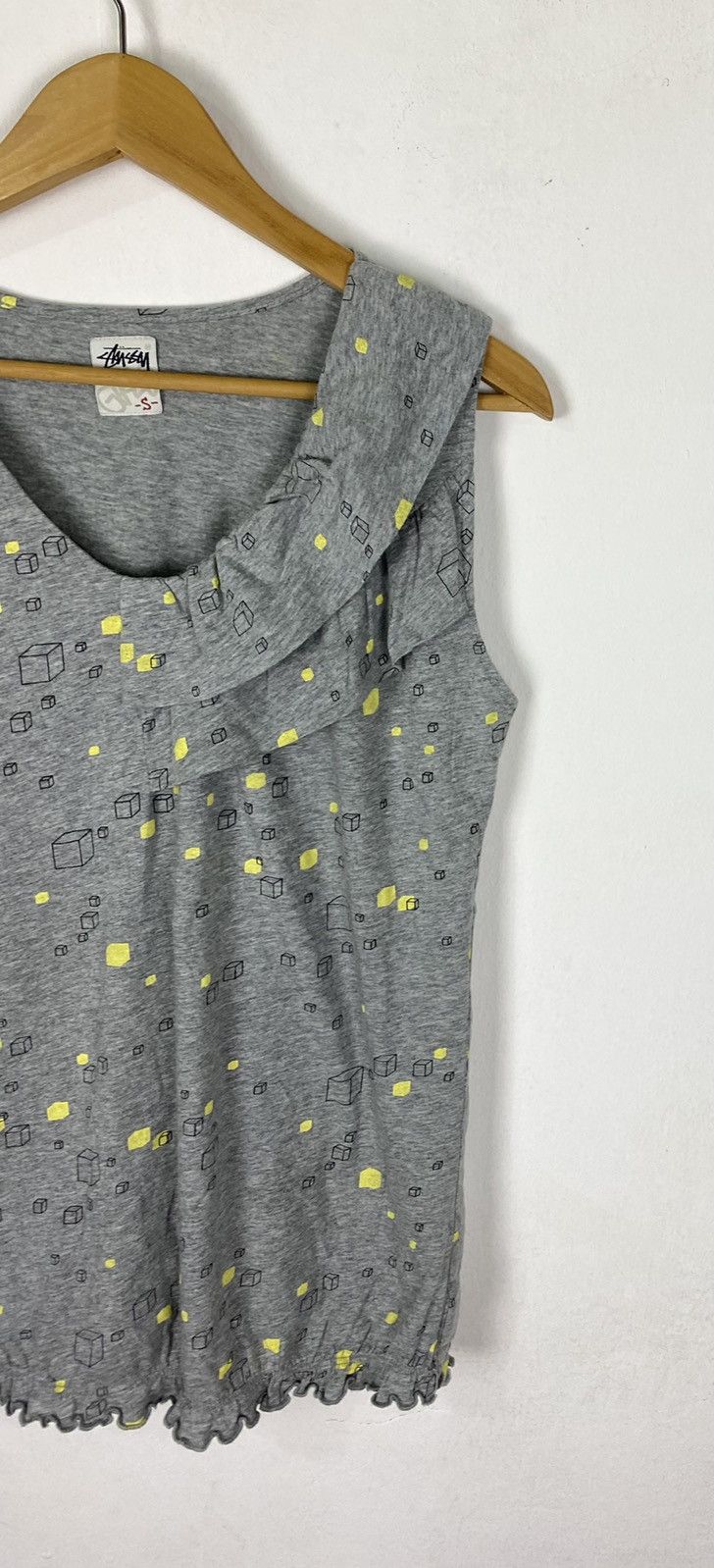 Stussy Stussy Girl Cubic Monogram Sleeveless Shirt Size S / US 4 / IT 40 - 2 Thumbnail