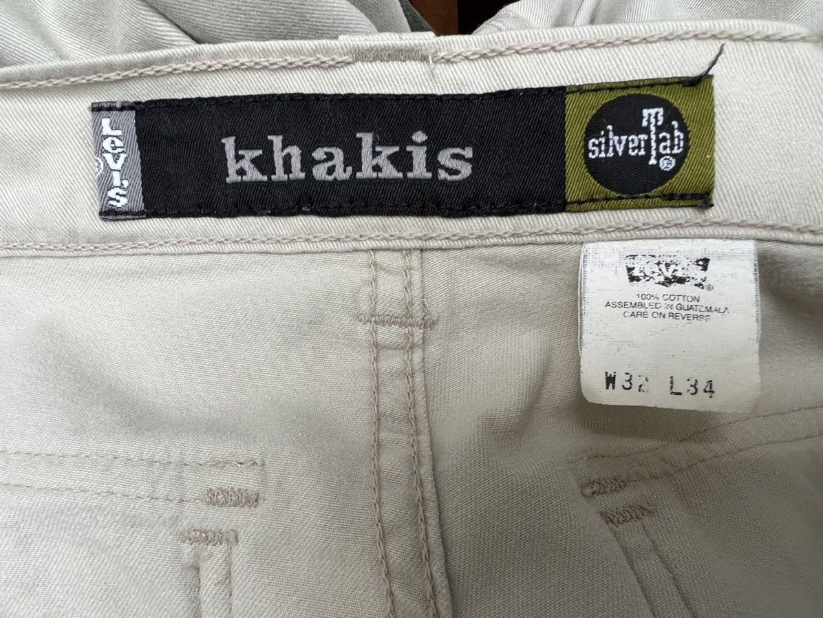 Levi's × Vintage Vintage 1998 Levi’s Silvertab KHAKIS Cargo Trouser Pant Size US 32 / EU 48 - 24 Thumbnail