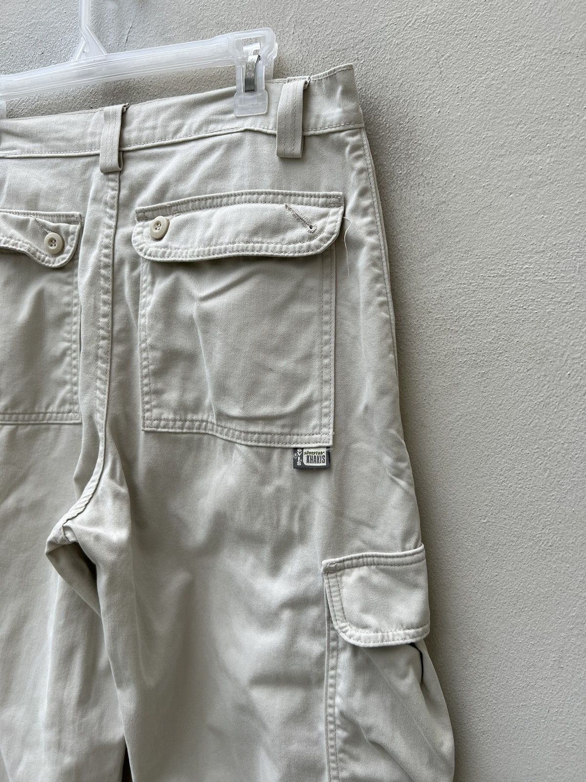 Levi's × Vintage Vintage 1998 Levi’s Silvertab KHAKIS Cargo Trouser Pant Size US 32 / EU 48 - 19 Thumbnail