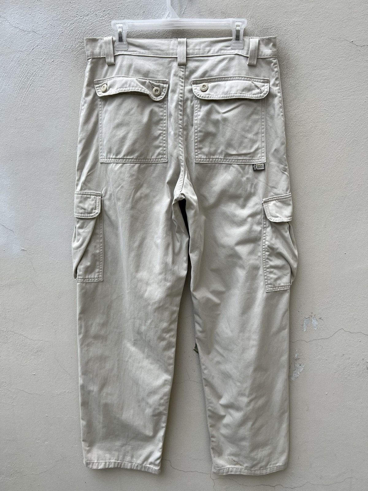 Levi's × Vintage Vintage 1998 Levi’s Silvertab KHAKIS Cargo Trouser Pant Size US 32 / EU 48 - 16 Thumbnail