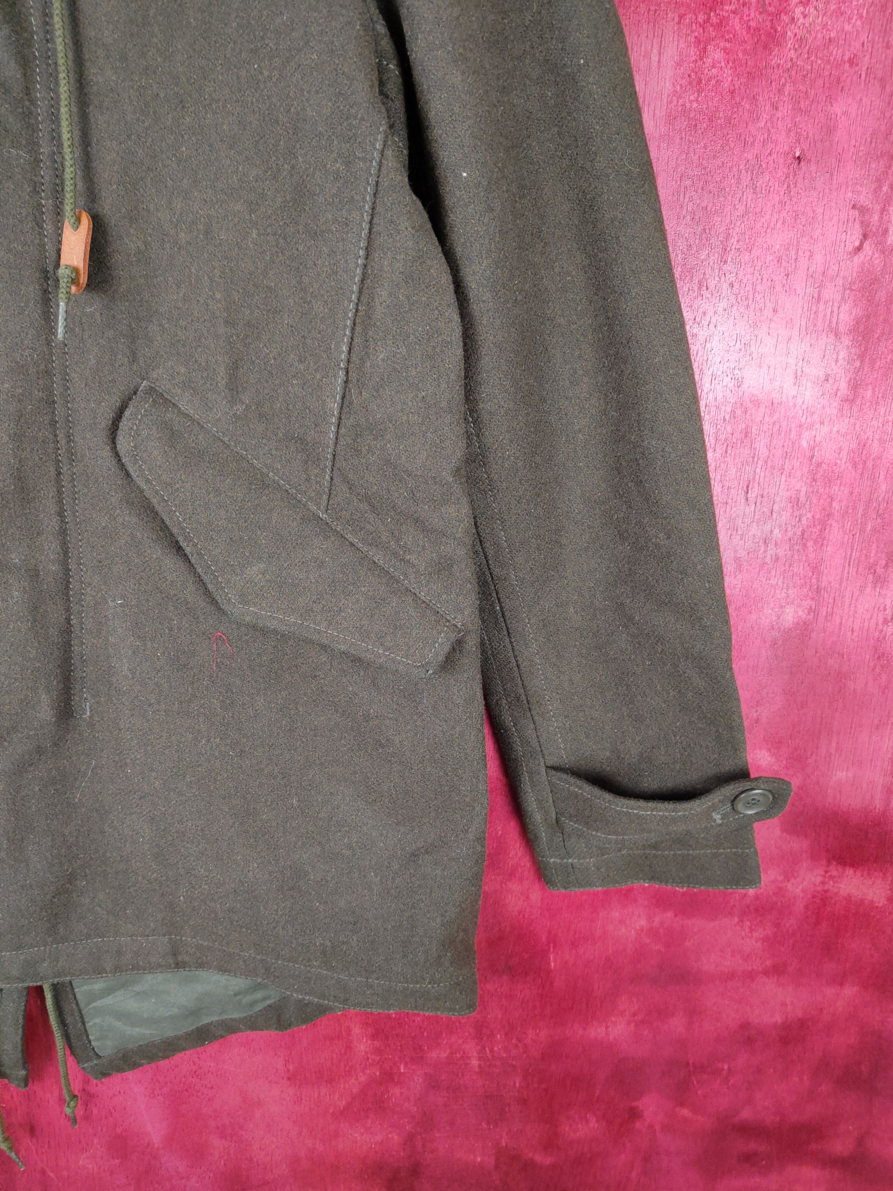 Beams Plus Beams Dark Green Hoodie Jacket #5176 Size US M / EU 48-50 / 2 - 4 Thumbnail