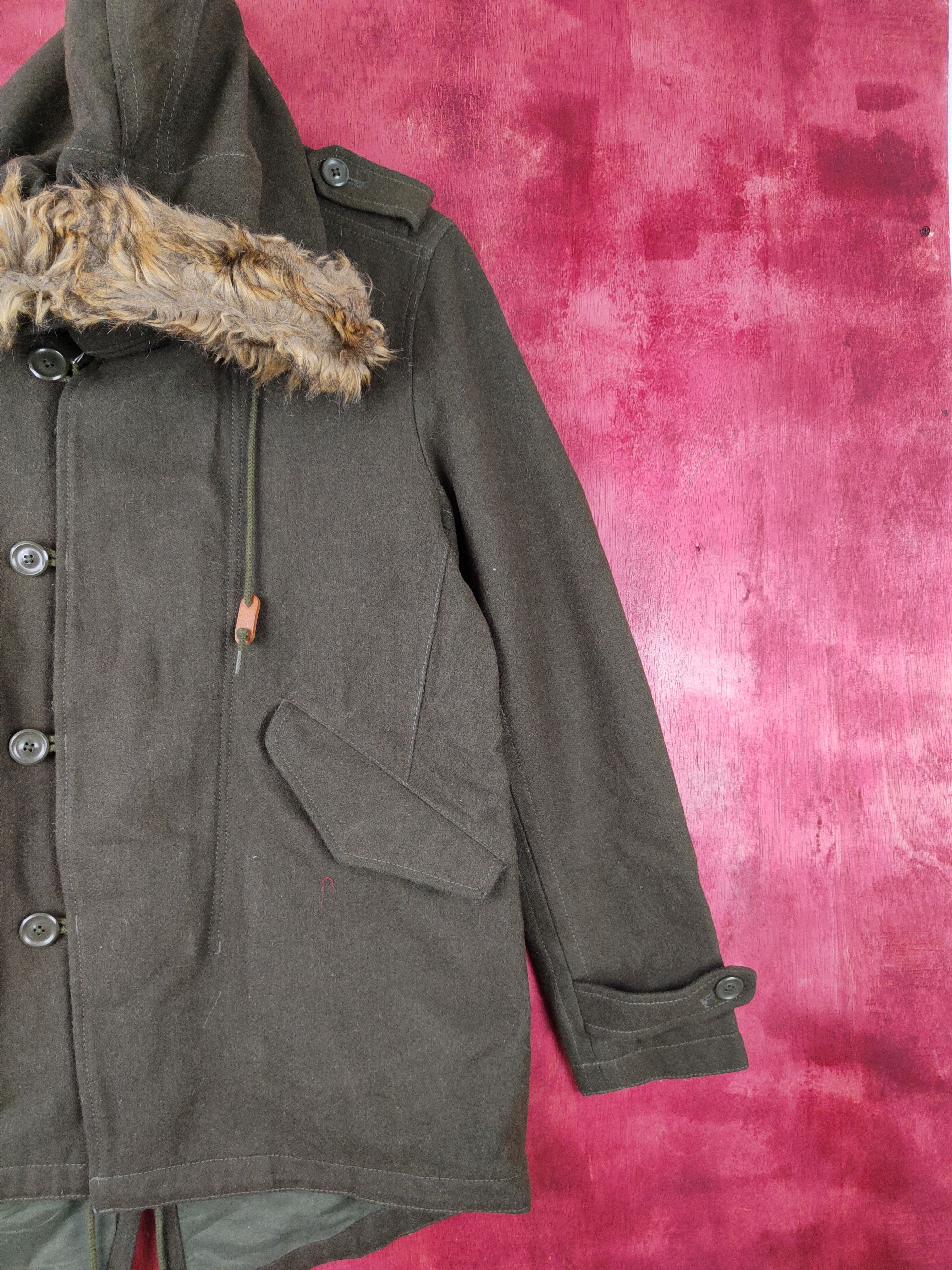 Beams Plus Beams Dark Green Hoodie Jacket #5176 Size US M / EU 48-50 / 2 - 6 Thumbnail
