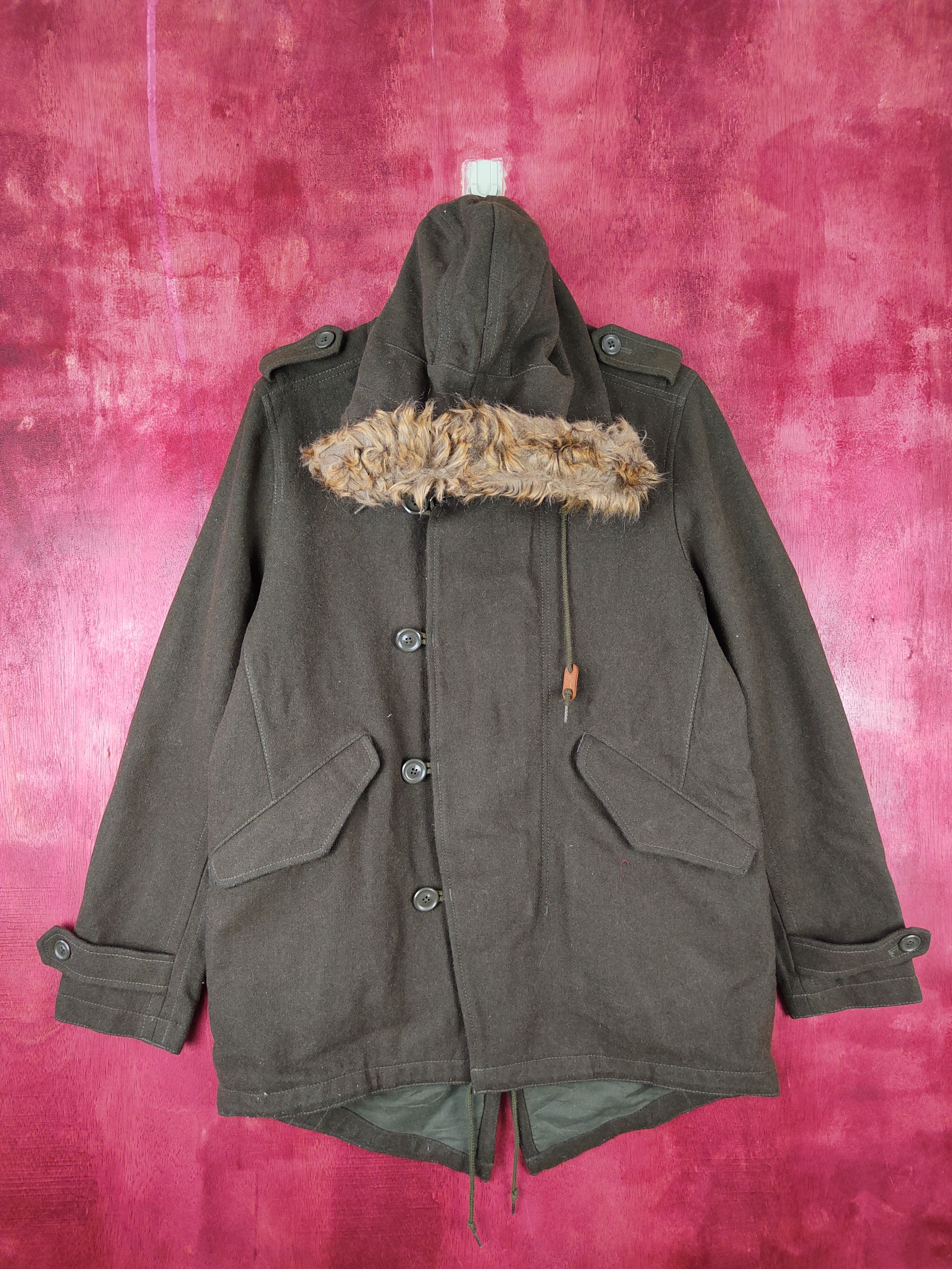 Beams Plus Beams Dark Green Hoodie Jacket #5176 Size US M / EU 48-50 / 2 - 1 Thumbnail