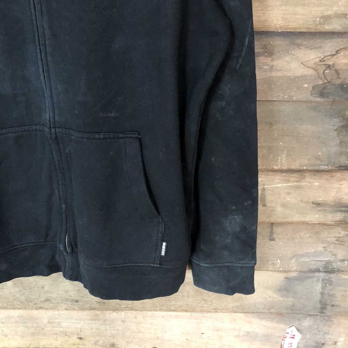Burton × Vintage Burton Black Hoodie sweater japan skater #4737 Size US L / EU 52-54 / 3 - 5 Thumbnail