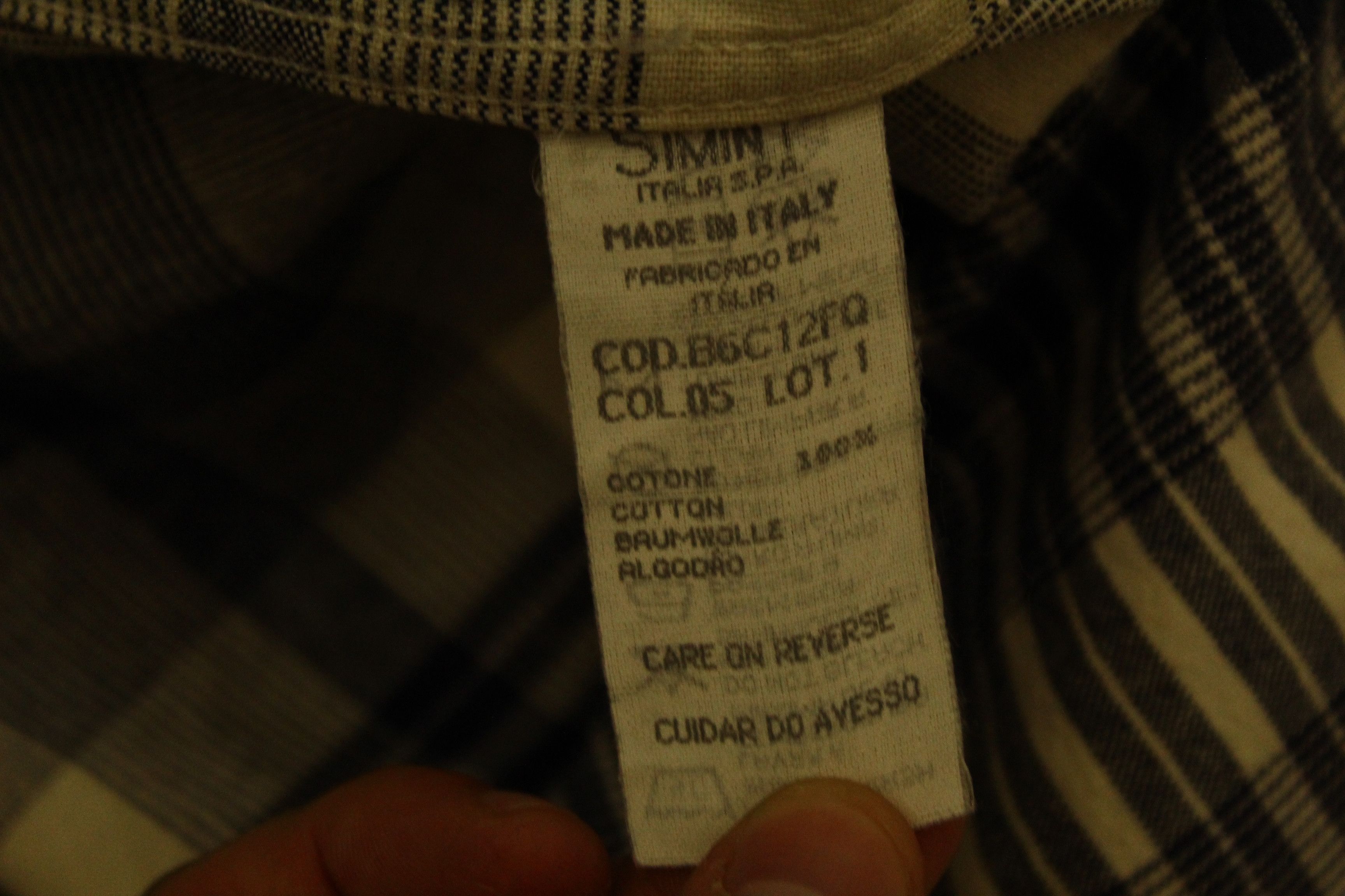 Giorgio Armani Vtg 80's Giorgio Armani Jeans Madras Flannel Baggy Shirt Size US XXL / EU 58 / 5 - 6 Thumbnail