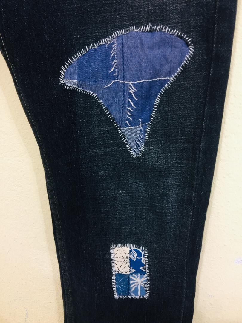 Japanese Brand × Levi's Vintage Levis Distressed Travis Scott Fashion Style Size US 32 / EU 48 - 5 Thumbnail
