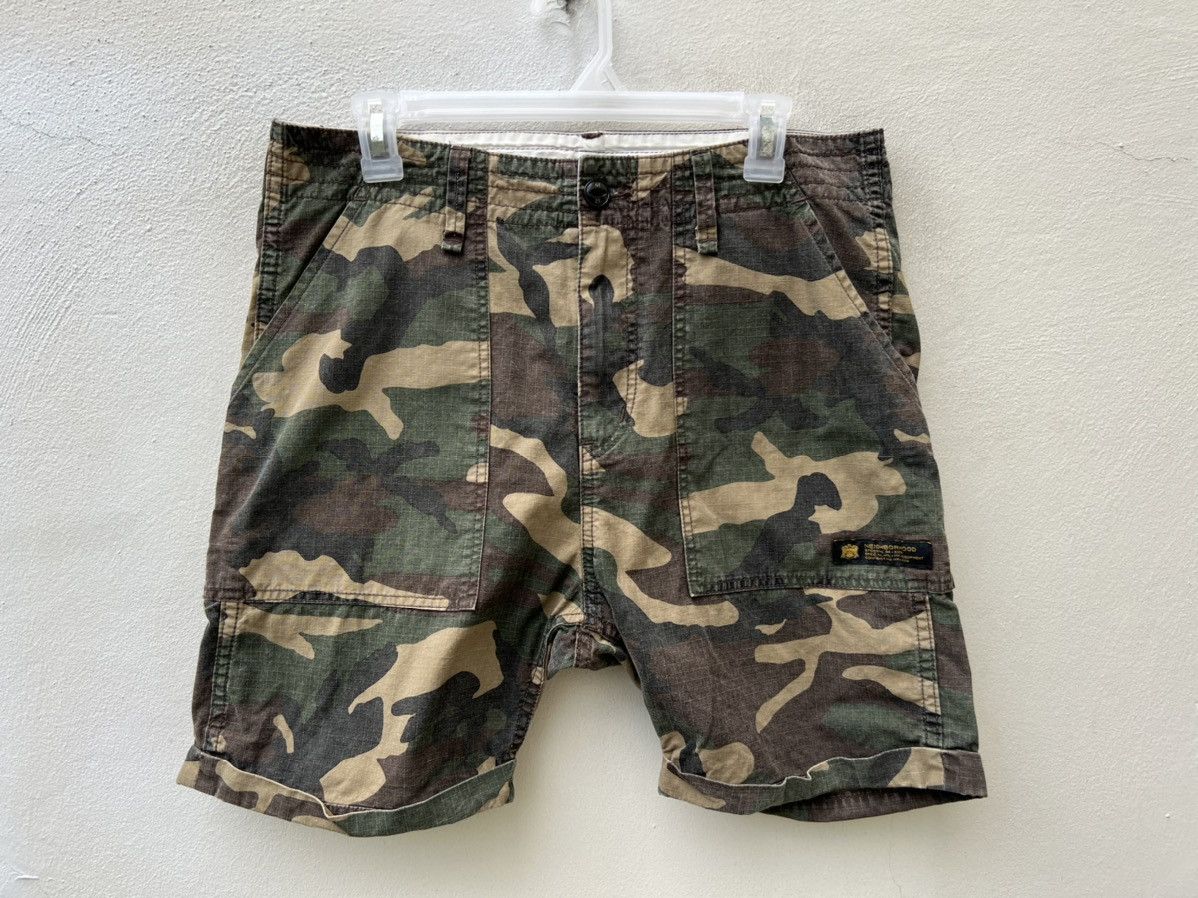Neighborhood × South2 West8 Neighborhood Japan Ripstop Camouflage Military Short Pant Size US 31 - 6 Thumbnail