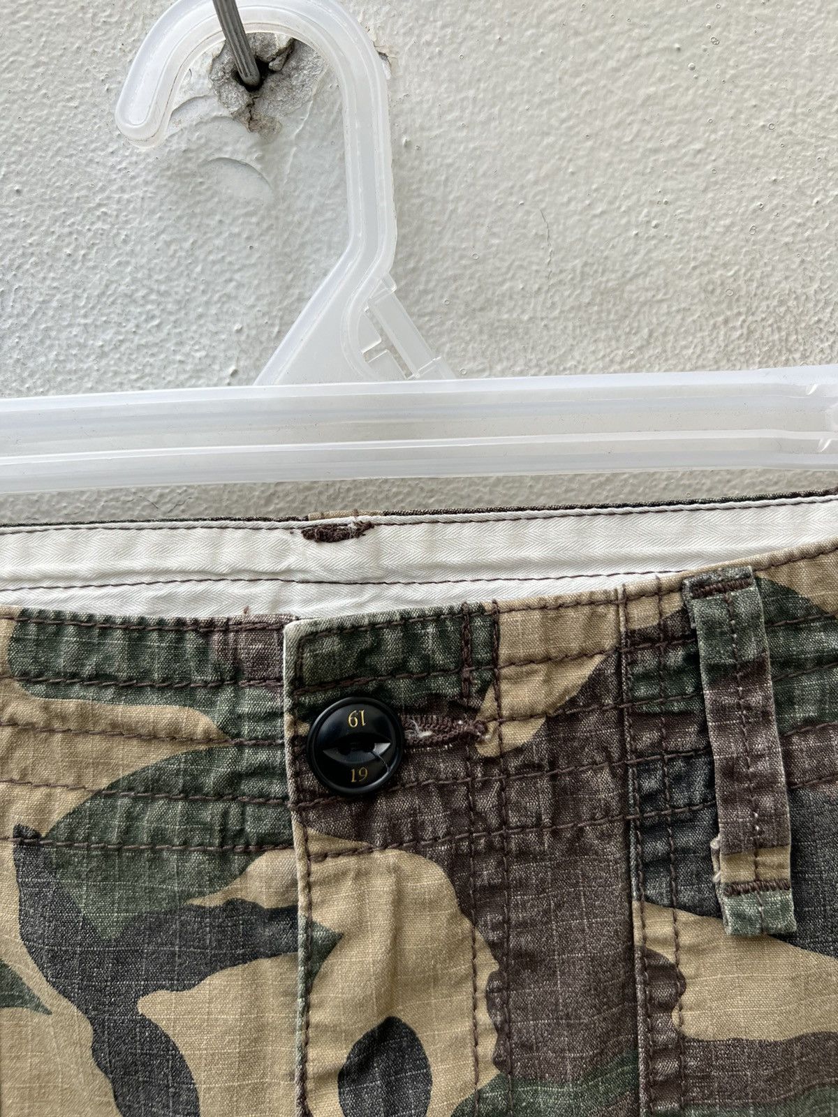 Neighborhood × South2 West8 Neighborhood Japan Ripstop Camouflage Military Short Pant Size US 31 - 7 Thumbnail