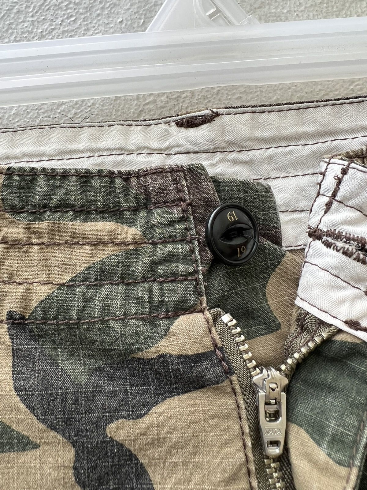 Neighborhood × South2 West8 Neighborhood Japan Ripstop Camouflage Military Short Pant Size US 31 - 8 Thumbnail