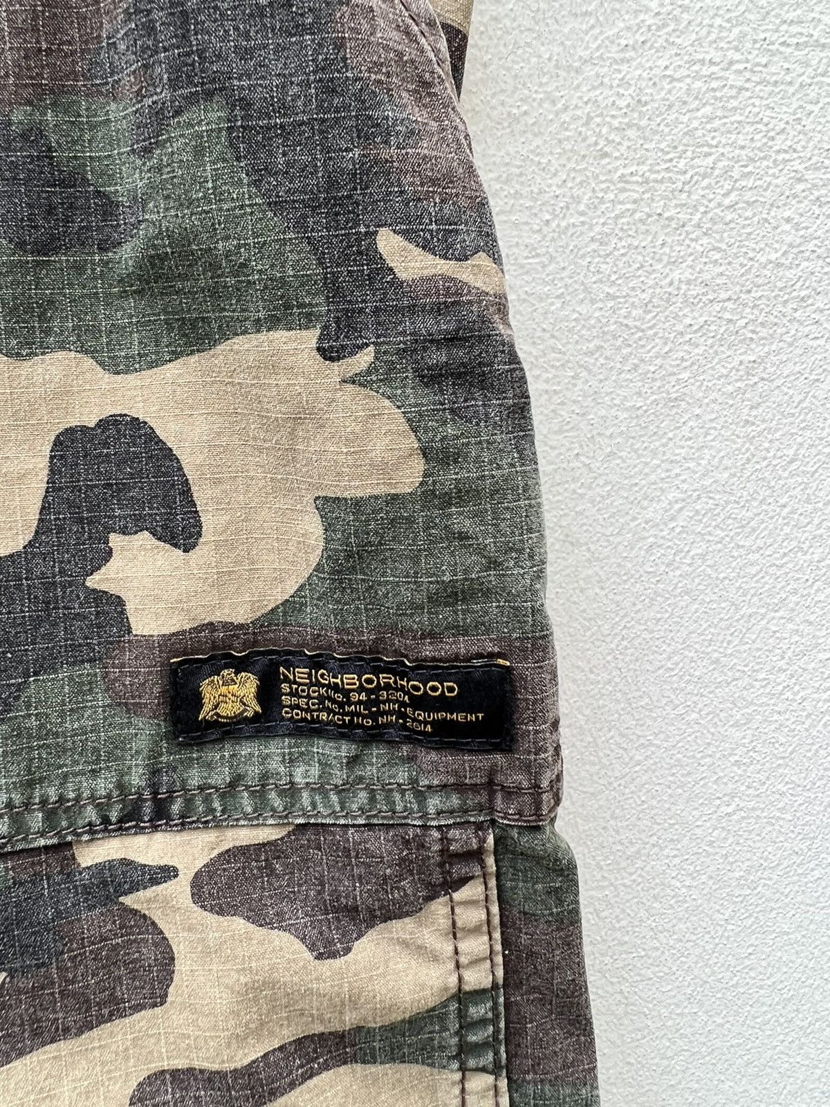 Neighborhood × South2 West8 Neighborhood Japan Ripstop Camouflage Military Short Pant Size US 31 - 11 Thumbnail