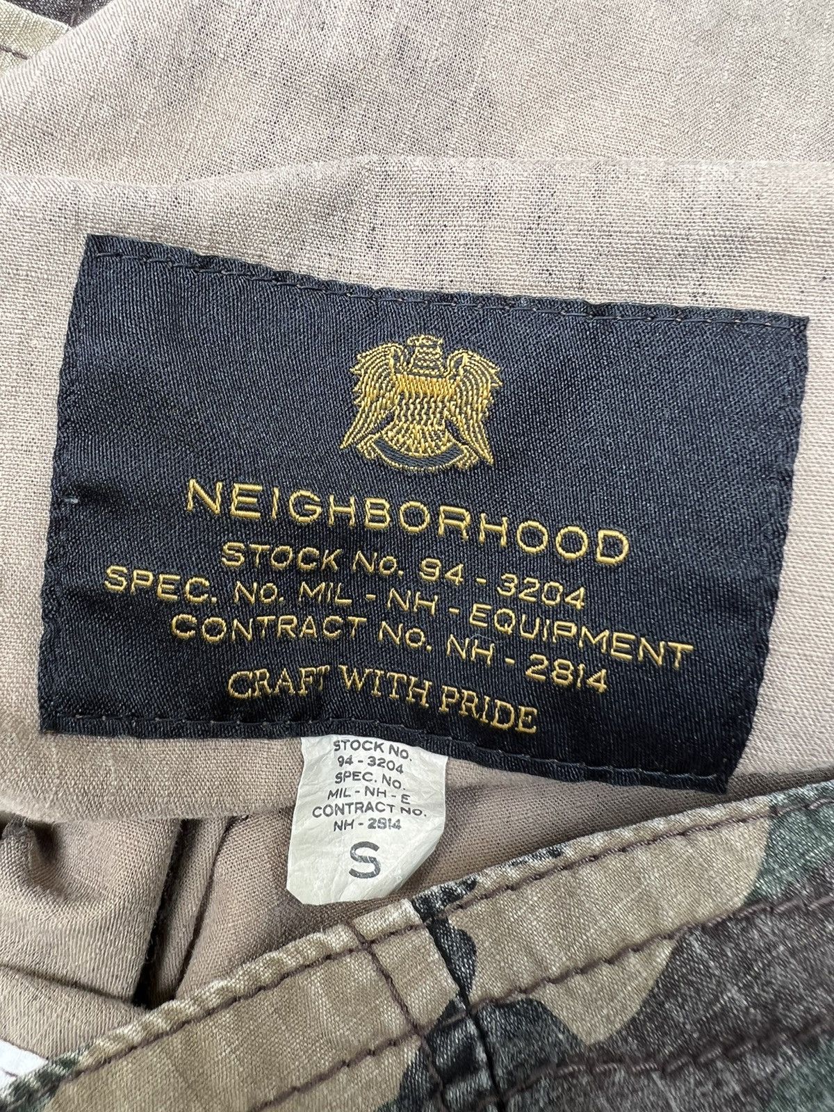Neighborhood × South2 West8 Neighborhood Japan Ripstop Camouflage Military Short Pant Size US 31 - 16 Thumbnail